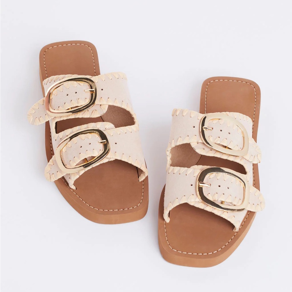 NEW!! Double Buckle Sandals